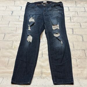 Cello Distressed Blue Jeans